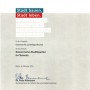 Urkunde: Nationaler Preis für integrierte Stadtenwicklung und Baukultur, Stadthalten-Chemnitz e.V. , 2012