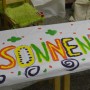 Neues Banner für den Friedensweg "Der Sonnenberg ist bunt" Foto: Hellfried Malech